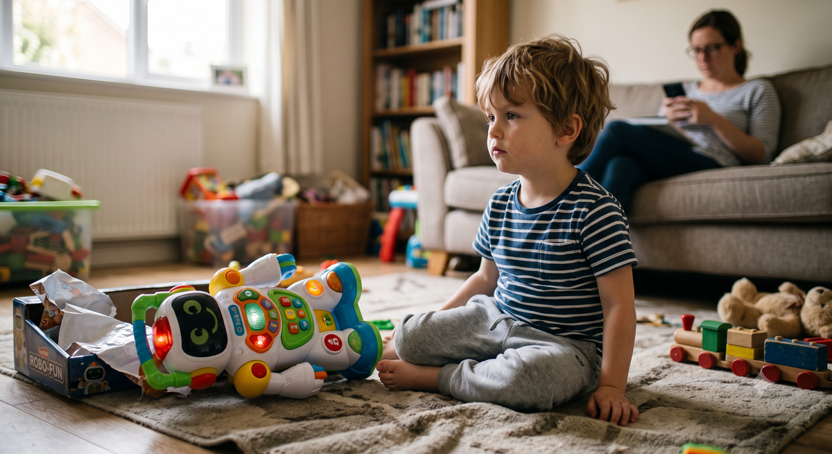 Why your kid ditched that new toy in 10 minutes (it's not the toy)