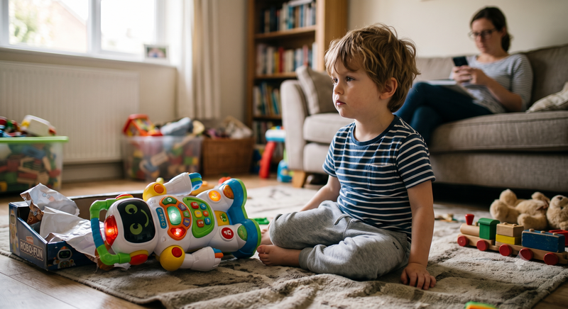 Why your kid ditched that new toy in 10 minutes (it's not the toy)