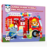 Jumbo Floor Puzzle – Fire Truck (Play Panda)