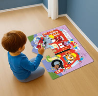 Jumbo Floor Puzzle – Fire Truck (Play Panda)