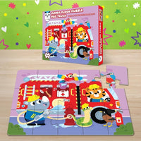 Jumbo Floor Puzzle – Fire Truck (Play Panda)