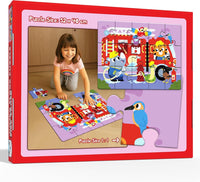 Jumbo Floor Puzzle – Fire Truck (Play Panda)