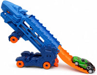 Dino Transporter Truck for Kids 3+ | 2-in-1 Car Carrier & Launch Ramp, 1 Car Included