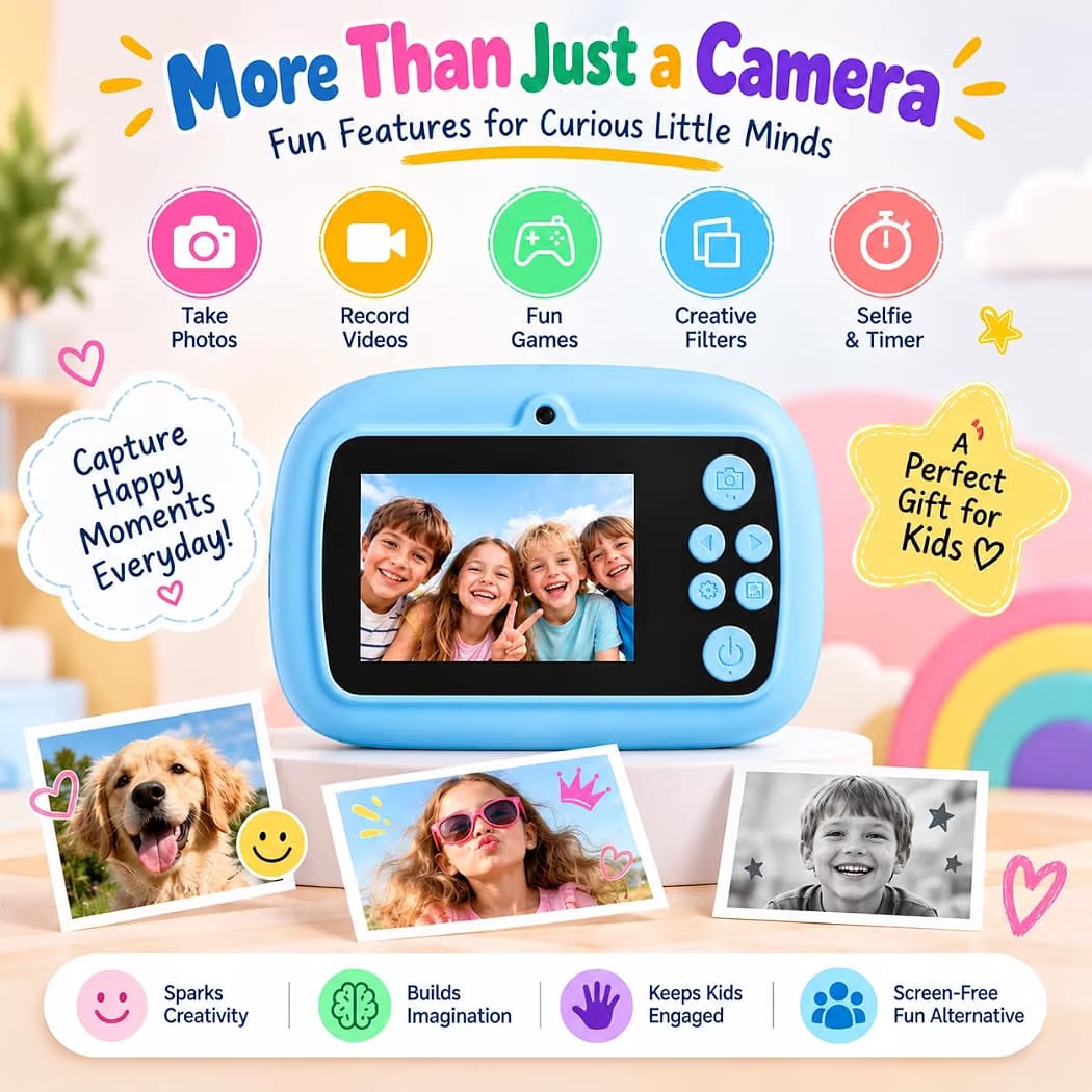 Click. Print. Doodle. – DIY Instant Print Camera for Little Photographers